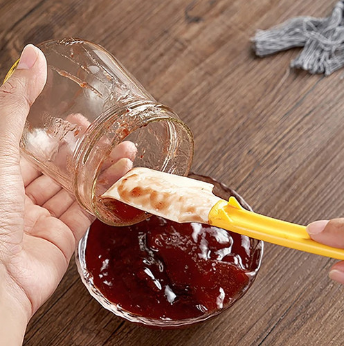 Silicone mini spatula jar - pc,