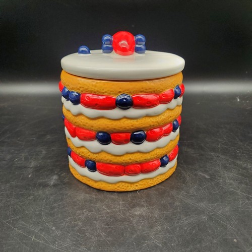 Lang patriotic cake cookie - patriotic, jar
